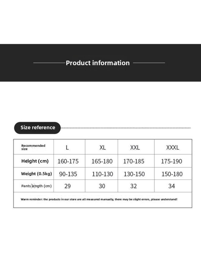 Loquat Swimming Trunks Men's Adult Anti-embarrassment Three-piece Set Teenager Quick-drying Swimsuit Large Size Shorts Men's Swimming Trunks-Color:521 Striped Five-piece Set (electroplating Goggles)- - Image 5