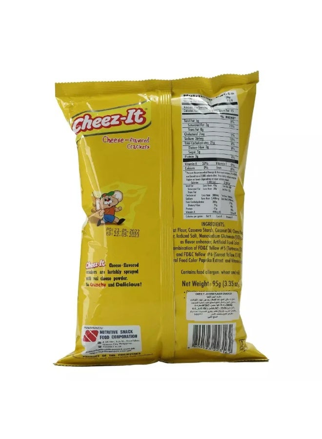 Nutri Snack Cheez-it, Cheese Flavoured Crackers- 95gms - Image 2