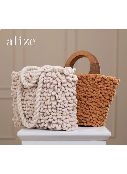 ALIZE Puffy Hand Knitting Yarns (5PCS) - 161 Pink  - Image 4