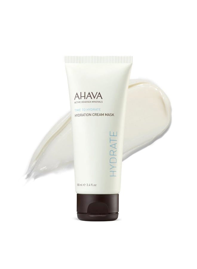 AHAVA أحافا وقت الترطيب قناع كريم الترطيب 100 مل/3.4 أونصة - Image 1