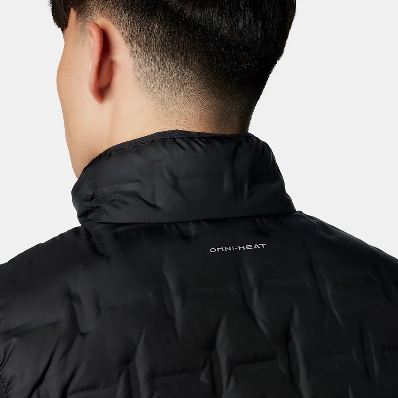 Columbia Black Men's Delta Ridge II Down Hiking Vest for Men | Best Price UAE