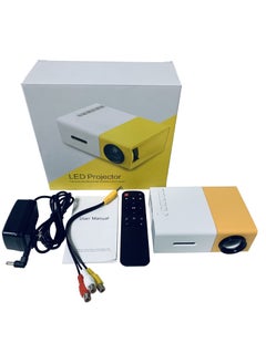 MAKS & CO. Slim Pocket Projector - 1080P Mini Portable LCD Projector for Home Cinema & Outdoor Use | LED Portable Projector with HDMI, USB, SD, Built-in Speaker  - Image 4
