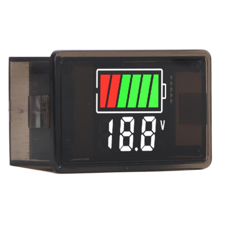 Digital Battery Monitor DC 8 100V Power Off Memory For Ternary Iron Lithium Boat White Backlight - Image 5