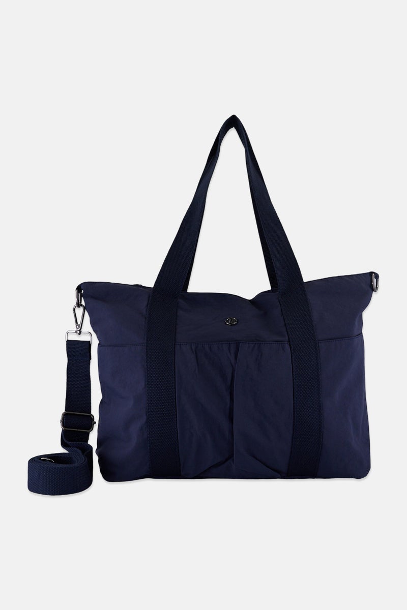 Jason Wu Women Brand Logo Totes Bag, Navy - Image 1