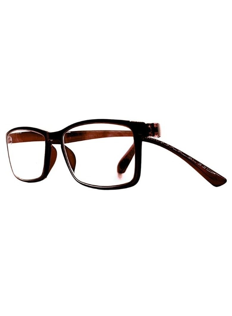 Desire Desire Anti-Blue Light Reading Glasses - Shiny Brown  - Image 3