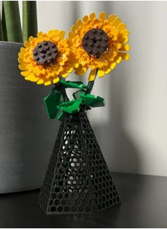 3D Brothers Honeycomb Elegance - Decorative Vase  - Image 1