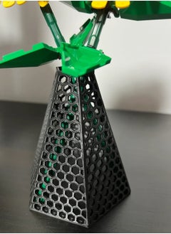 3D Brothers Honeycomb Elegance - Decorative Vase  - Image 3
