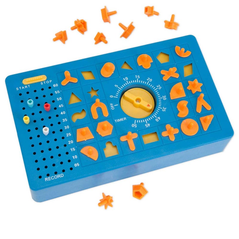 Bits and Pieces TimeShock Retro Timed Fun Board Game with Timer and Popup Tray Measures 9 x 5 x 2 - Image 2