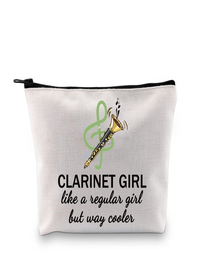 GJTIM Clarinetist Gift - Clarinet Player & Lover Zipper Pouch Makeup Bag - Image 1