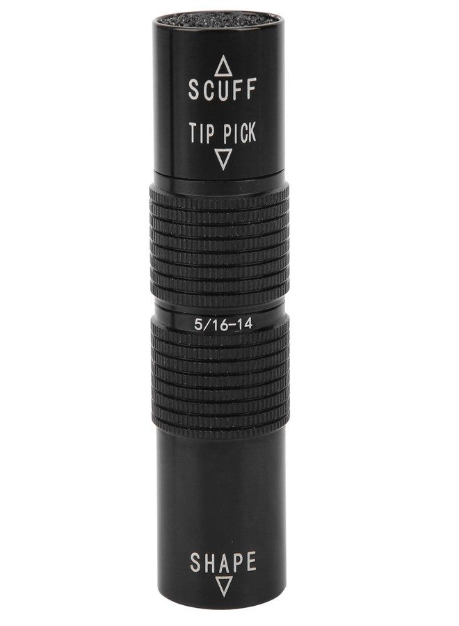 shenruifa Aluminum All-in-1 Pool Cue Tip Repair Kit with Scuffer & Tapper - 5/16 Joint Accessories - Image 1