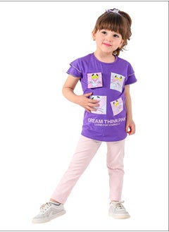 JOCKEY Kids Girls Set Two Pieces Top & Pants  - Image 3