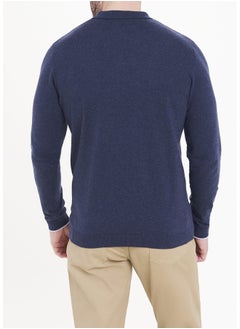 Long Sleeve Cotton Rich Polo Shirt