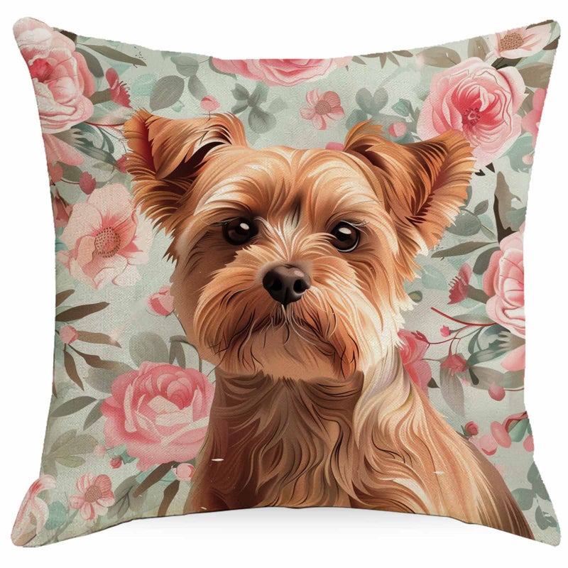 Flower Dog Pillow Cover Home Sofa Cushion Cover Factory Direct Sales - Image 5