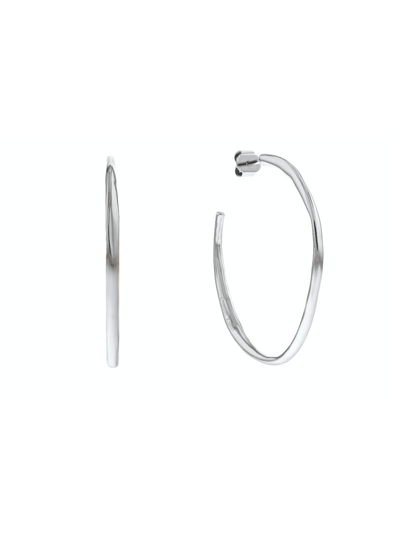 CALVIN KLEIN CALVIN KLEIN JEWELRY MOLTEN PEBBLE FAMILY WOMENS CLIP-ONS - 35000113 