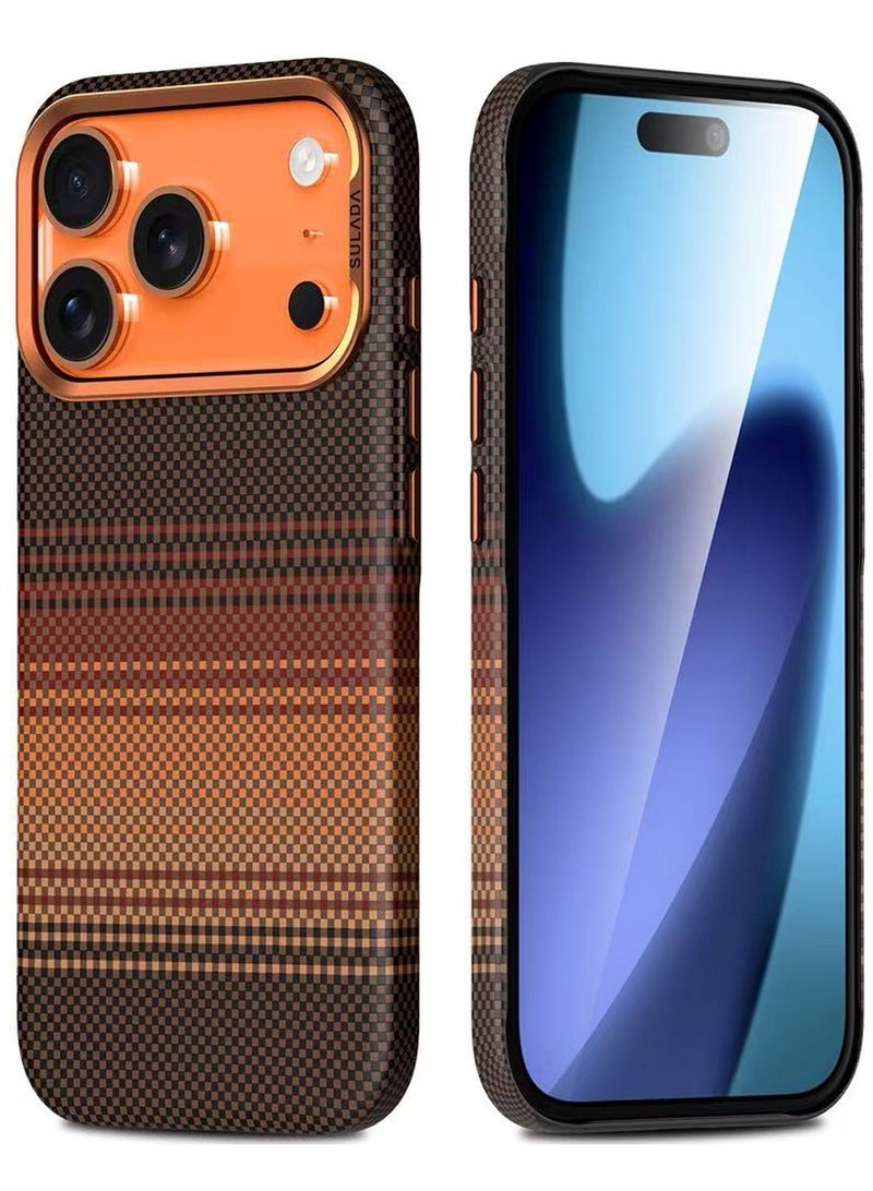 iPhone 17 Pro Max Case 6.9" with Camera Control Button, Compatible with MagSafe, Ultra-Slim Case with Caseless Touch Feeling, 1500D Aramid Fiber Woven, Moonrise - Image 1