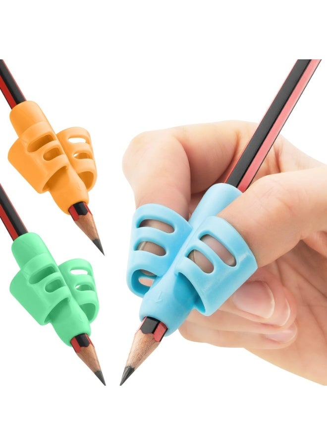 3 قضيب للأطفال ، مقبضات الكتابة اليدوية ، أدوات التعليم الأسري والكتابة قبل المدرسة ، للحد من التعب اليد ، مناسبة لجميع أنواع قضيب عيد الميلاد هدايا - Image 3