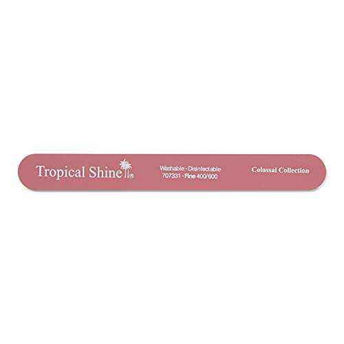 Tropical Shine Pink Colossal Nail File Fine 400/600 - Image 4
