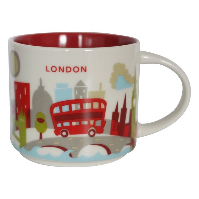YOU ARE HERE COFFEE MUG LONDON