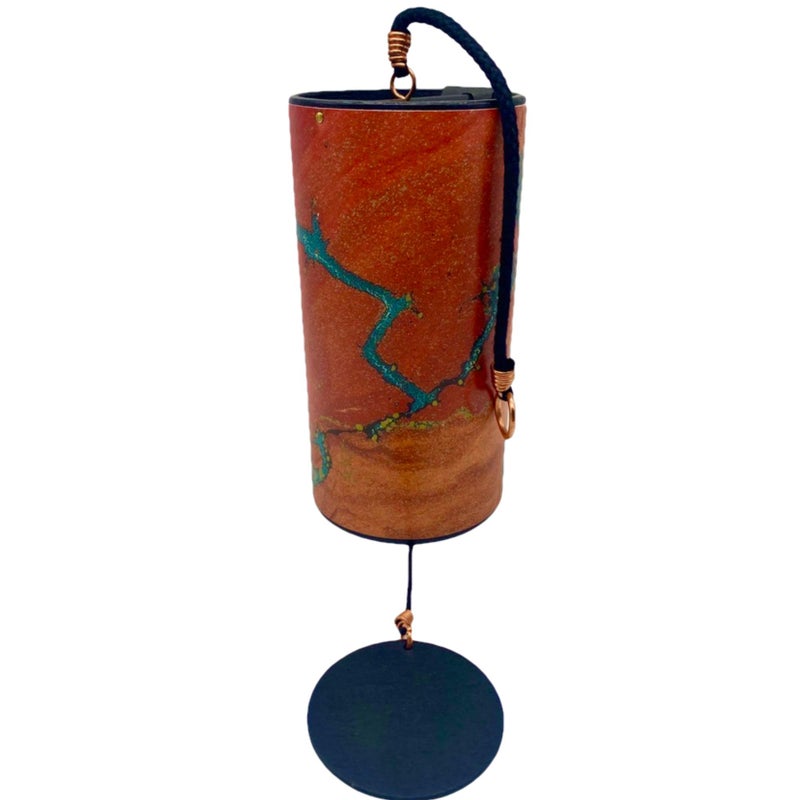 zaphir Chime -Jeweled Colored Autumn: Twilight - Apricot Orange - Image 3