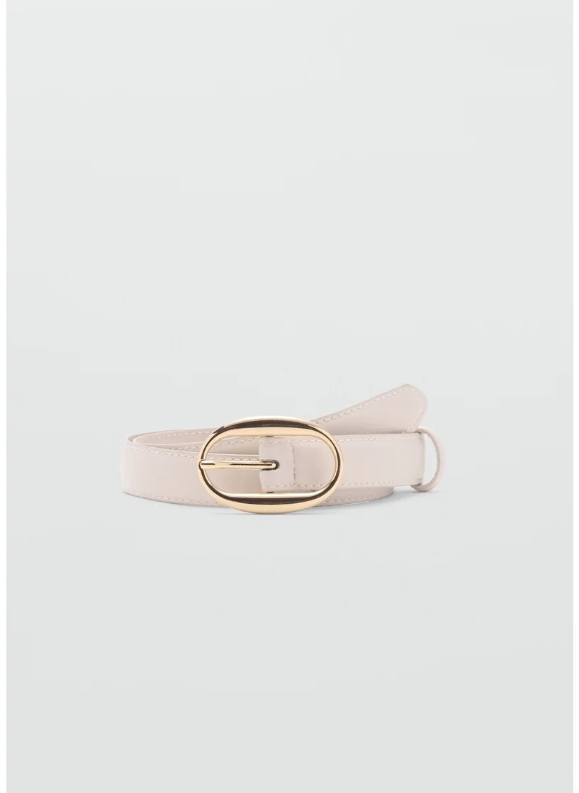 مانجو Oval Buckle Belt