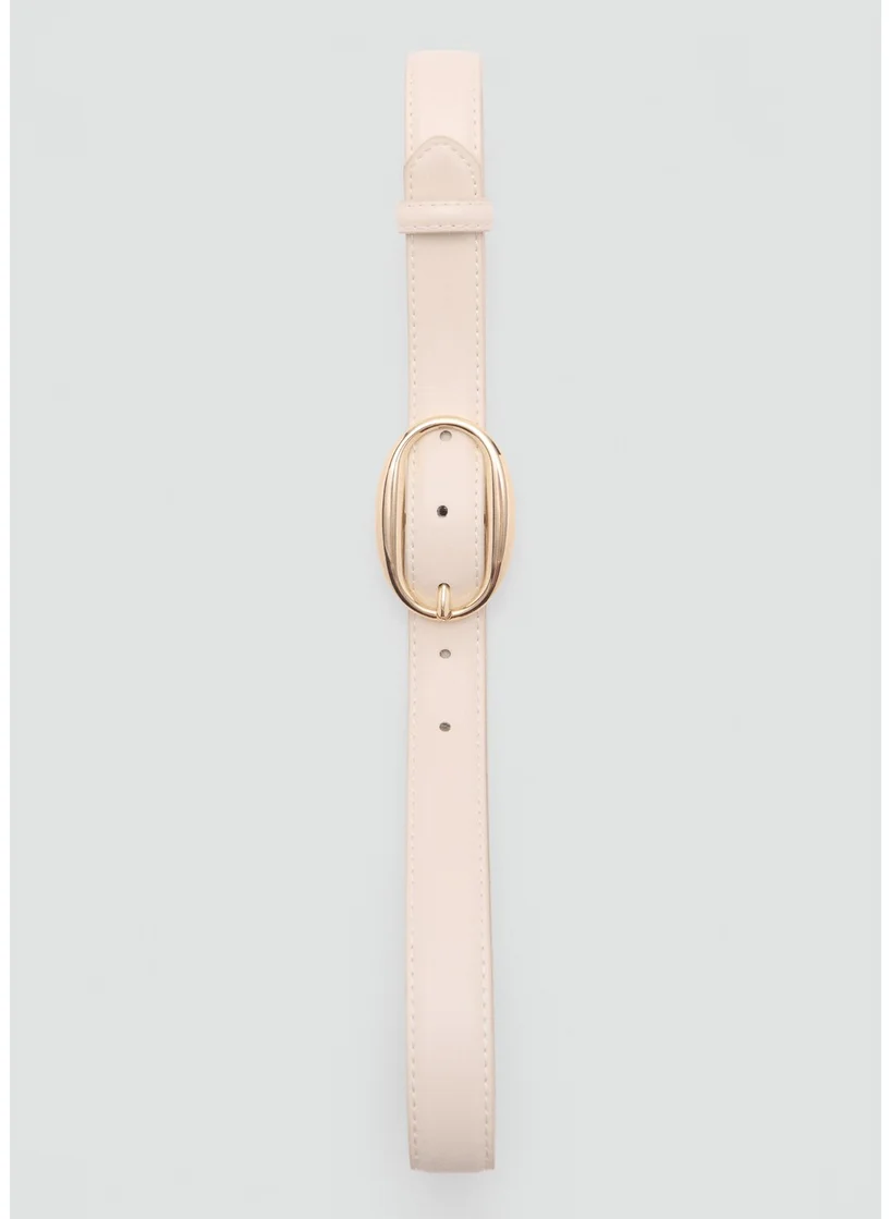 مانجو Oval Buckle Belt