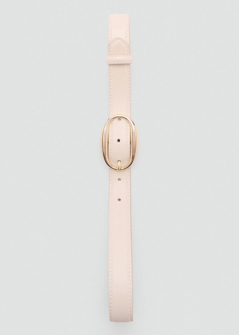 MANGO Oval Buckle Belt  - Image 2