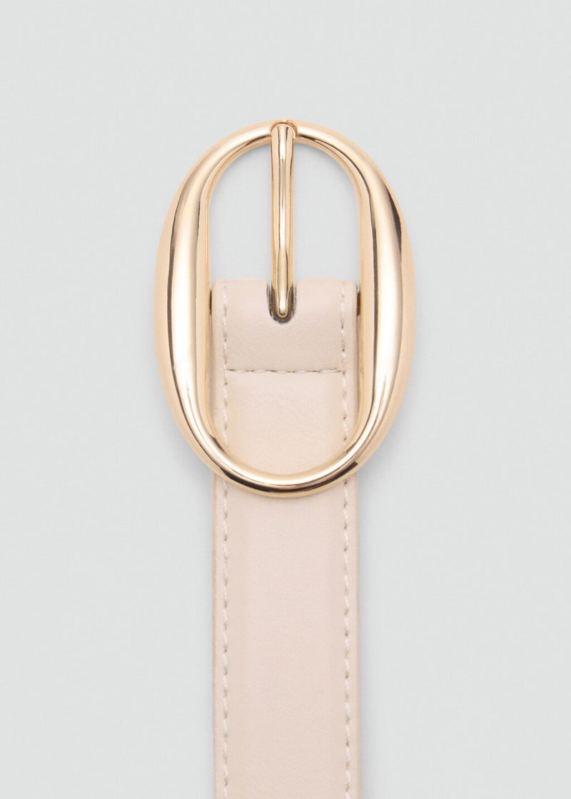 MANGO Oval Buckle Belt  - Image 4
