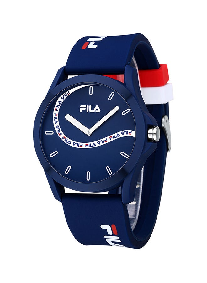 FILA - Men's Analog Round Shape Silicone Wrist Watch 38-864-101 - 43 Mm - Image 1