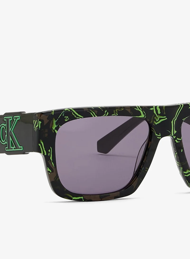 Calvin Klein Jeans black Ckj23654S Wayfarers Sunglasses for Men | Best Price UAE