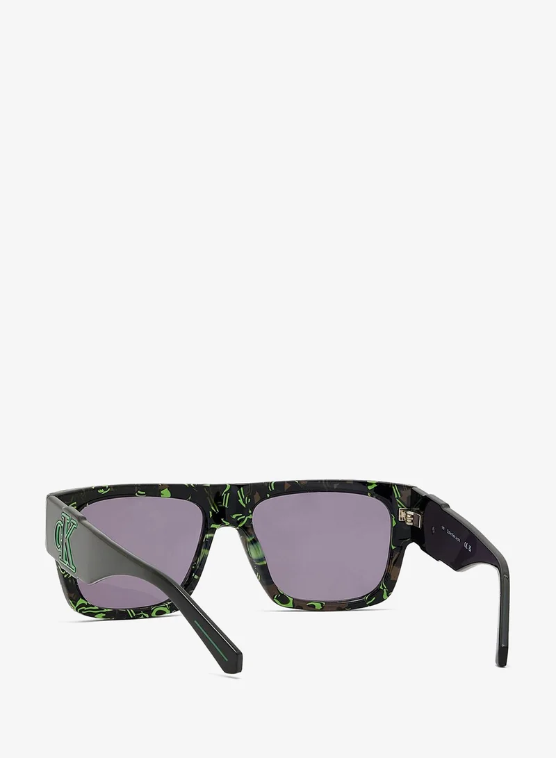 Calvin Klein Jeans black Ckj23654S Wayfarers Sunglasses for Men | Best Price UAE