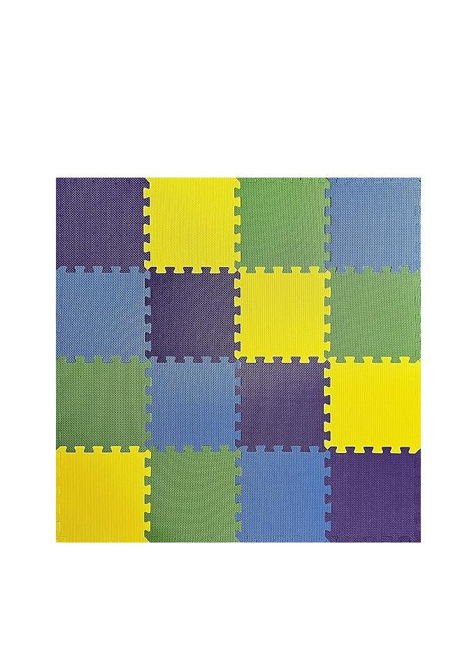 Cool Baby Soft Non-Toxic Baby Play Mat | Toddler Play Mat | Colorful Jigsaw Puzzle Play Mat | 16+2 Bonus Cube Foam Floor Mat for Kids and Babies | EVA Foam Interlocking Floor Mat - Image 1