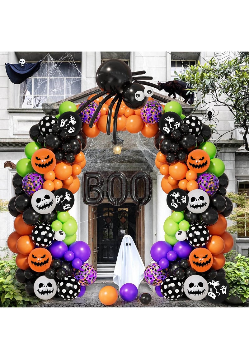 xppier 159 PCS Balloons Set For Halloween Party Decoration  - Image 3