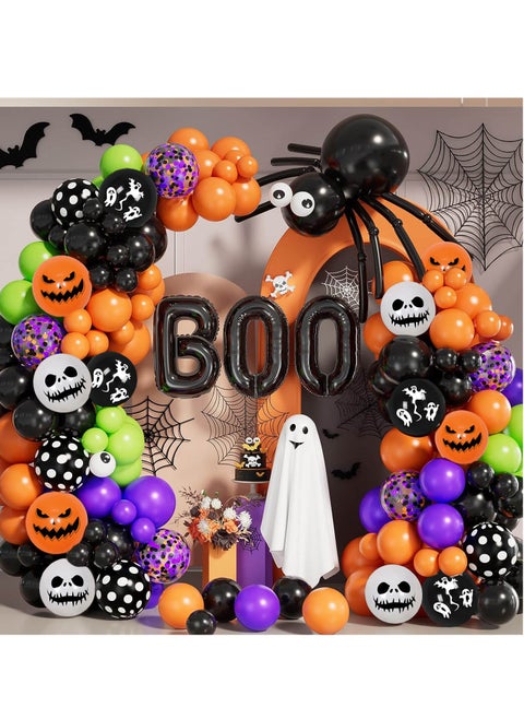 159 PCS Balloons Set For Halloween Party Decoration