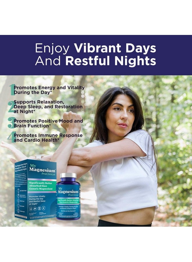 Purity Products MyMagnesium ProClinical - Magnesium Bisglycinate Chelate Buffered + Zinc + Ashwagandha + More - Allergen Free - Made Without GMO - Purity Products - 90 Clean Finish SlipTech Tablets - Image 5