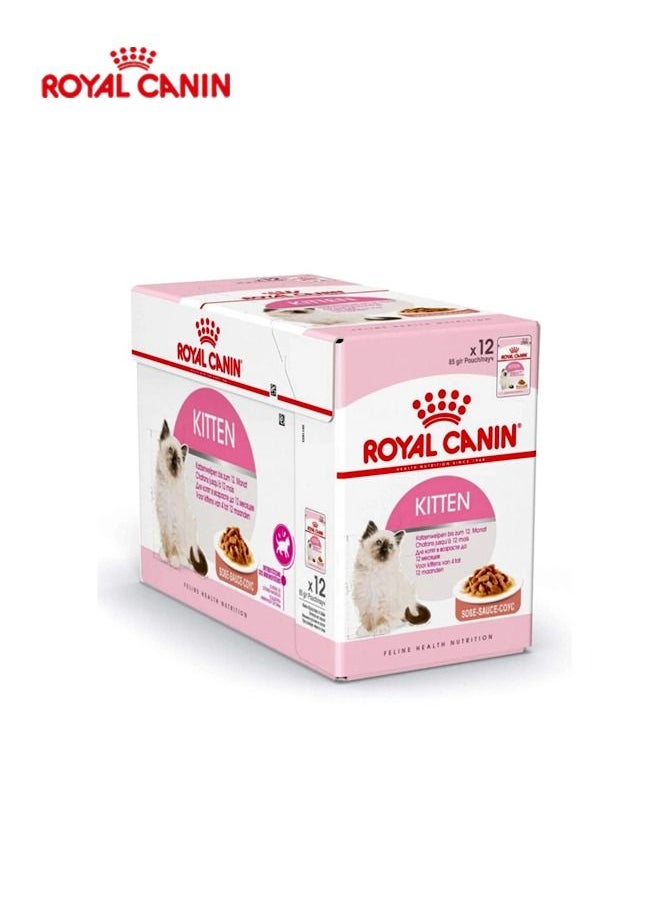 ROYAL CANIN - Feline Health Nutrition Kitten Gravy (WET FOOD ) - Image 1