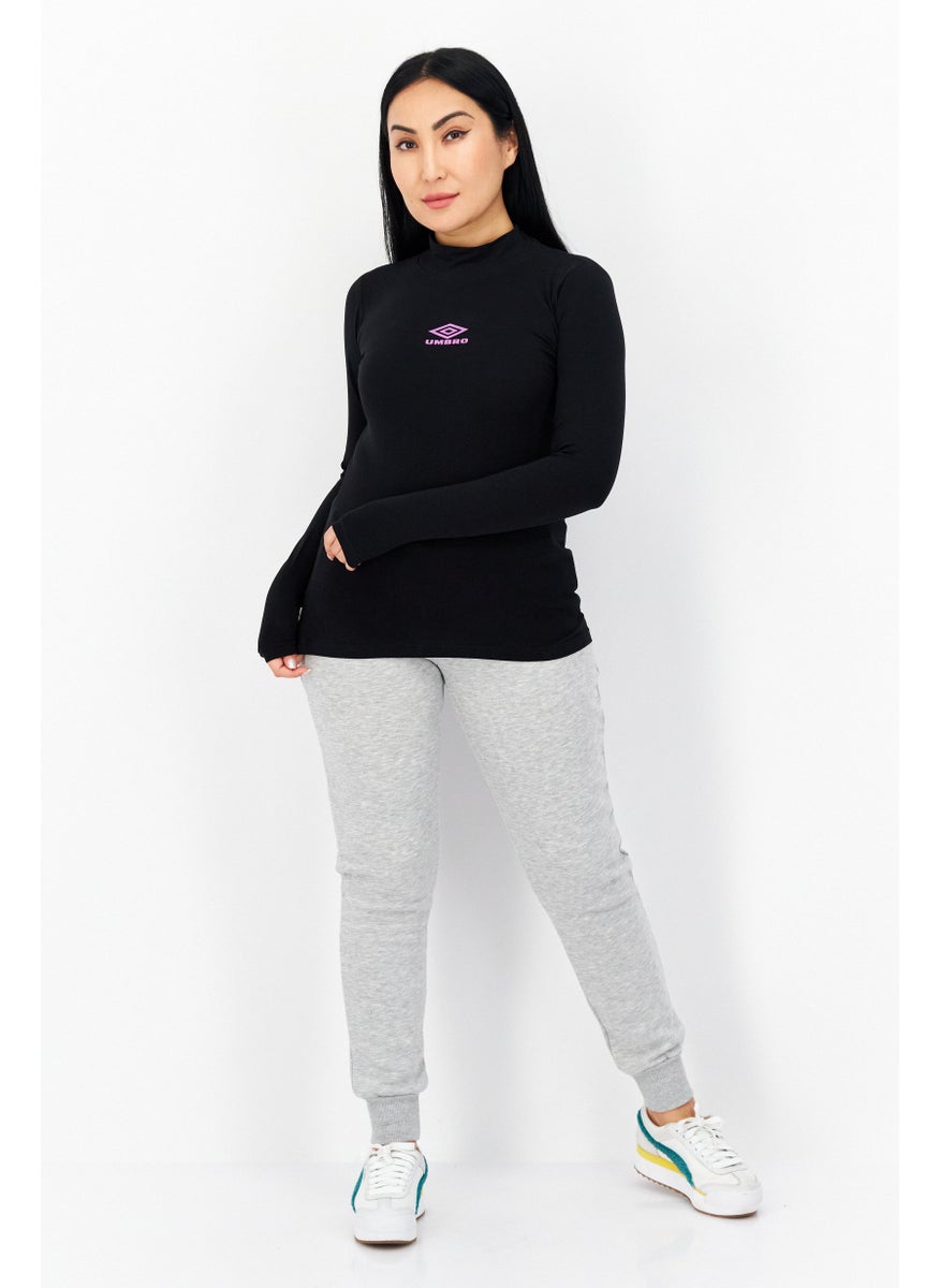 umbro Women Sportswear Fit Training Sweatshirt, Black  - Image 2