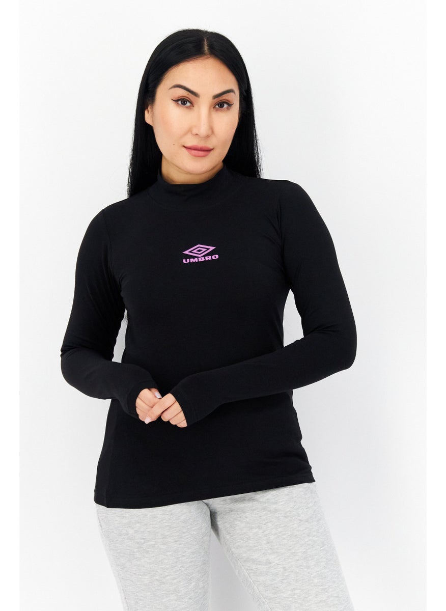 umbro Women Sportswear Fit Training Sweatshirt, Black  - Image 1