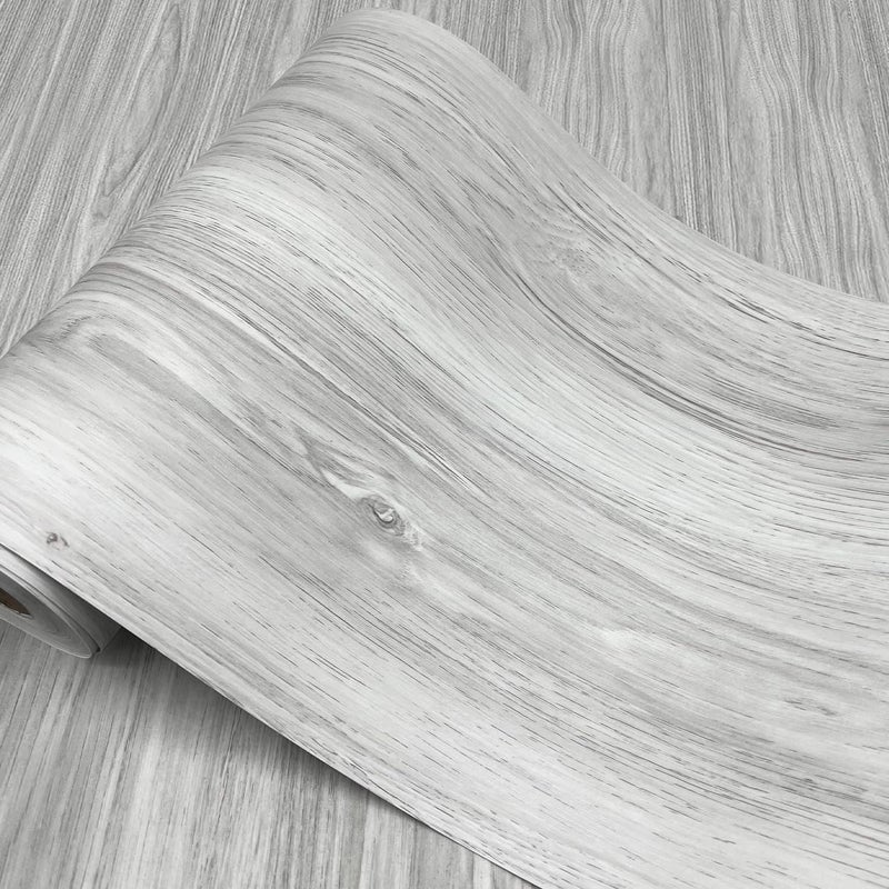 auxua Wood Grain Peel and Stick Floor Tiles â€“ 11.8â€ Width, Full Roll Length of 394" â€“ Versatile Design for Any Space, Light Color Self Adhesive Vinyl Flooring, Waterproof and Non-Slip Features - Image 1