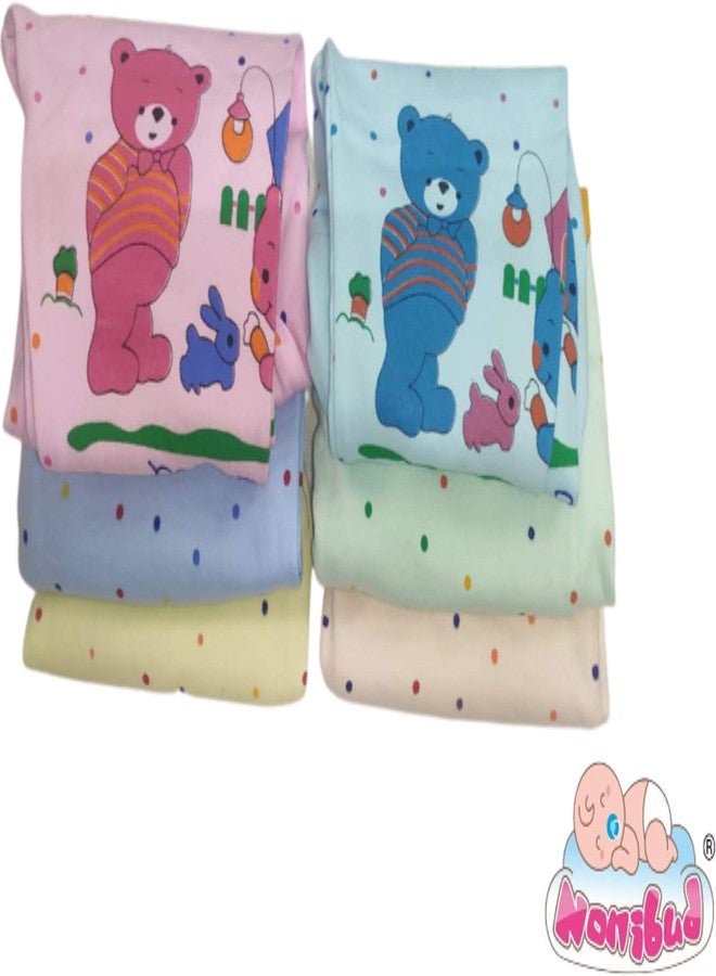 Nonibud Cotton Baby Unisex Trackpants-Pajama-Inner(Pack of 6) (18 Months - 24 Month) Multicolour - Image 5