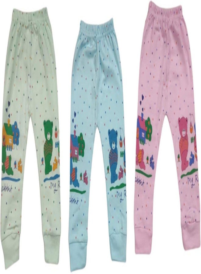 Nonibud Cotton Baby Unisex Trackpants-Pajama-Inner(Pack of 6) (18 Months - 24 Month) Multicolour - Image 4