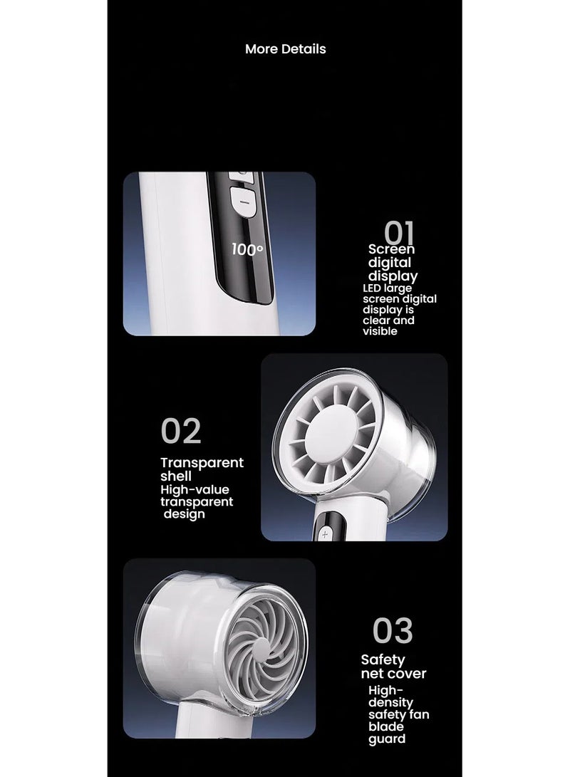 general High-Speed Digital Handheld Fan - Image 2