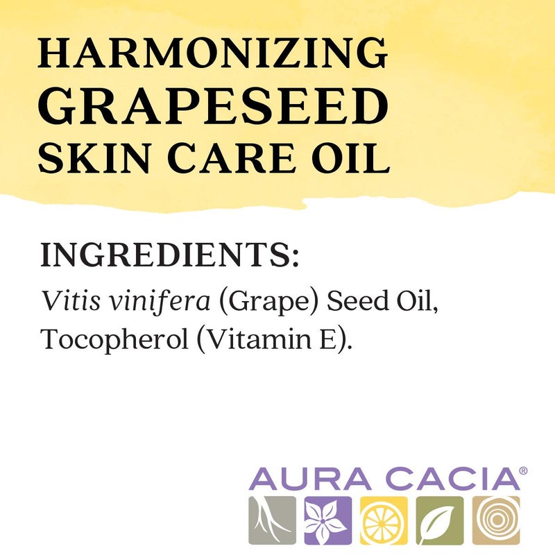 Aura Cacia - Pure Grapeseed Oil | Non-GMO Project Verified | 16 fl. oz. - Image 5