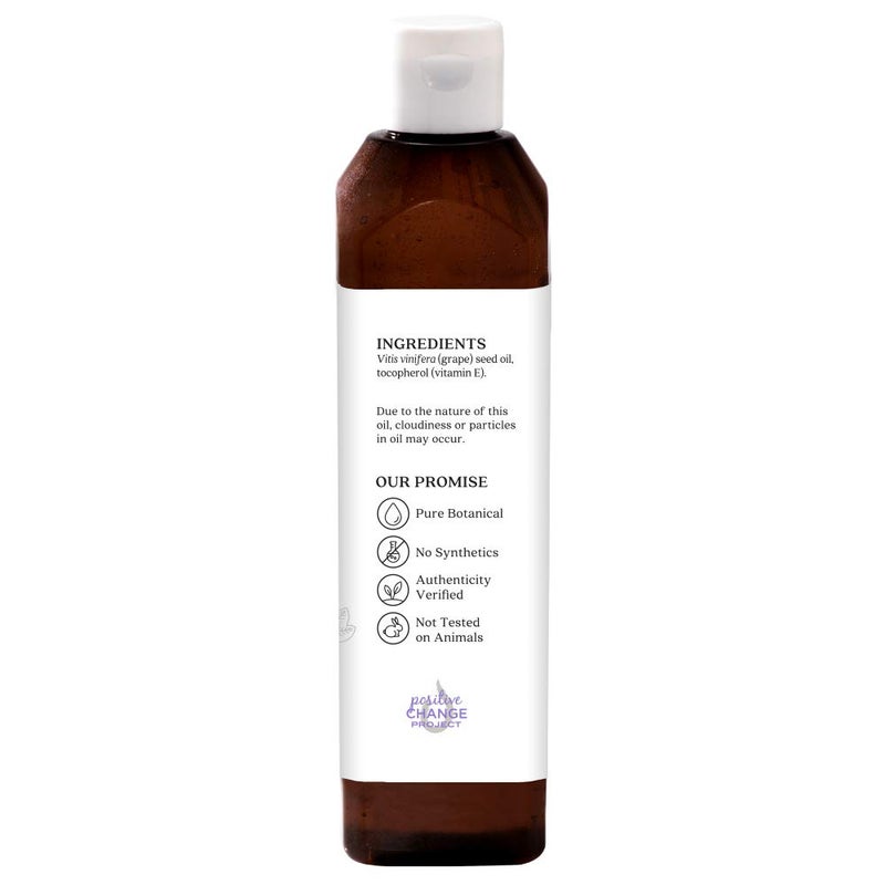 Aura Cacia - Pure Grapeseed Oil | Non-GMO Project Verified | 16 fl. oz. - Image 1
