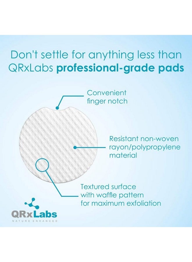 كيو آر إكس لابس ضمادات QRxLabs للتحكم في حب الشباب، 10/2، تحتوي على 10% حمض جليكوليك فائق النقاء + 2% حمض ساليسيليك، ألانتوين، فيتامين ب5، ج، هـ، آذريون، وشاي أخضر - علاج حب الشباب للوجه لبشرة صافية - Image 5