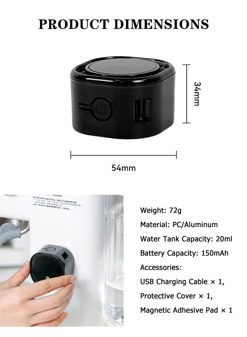 YIXUAN Electric Coffee Bean Sprayer and Bean Tray Set – Includes USB Charger, Protective Cover, and Lanyard - Image 3