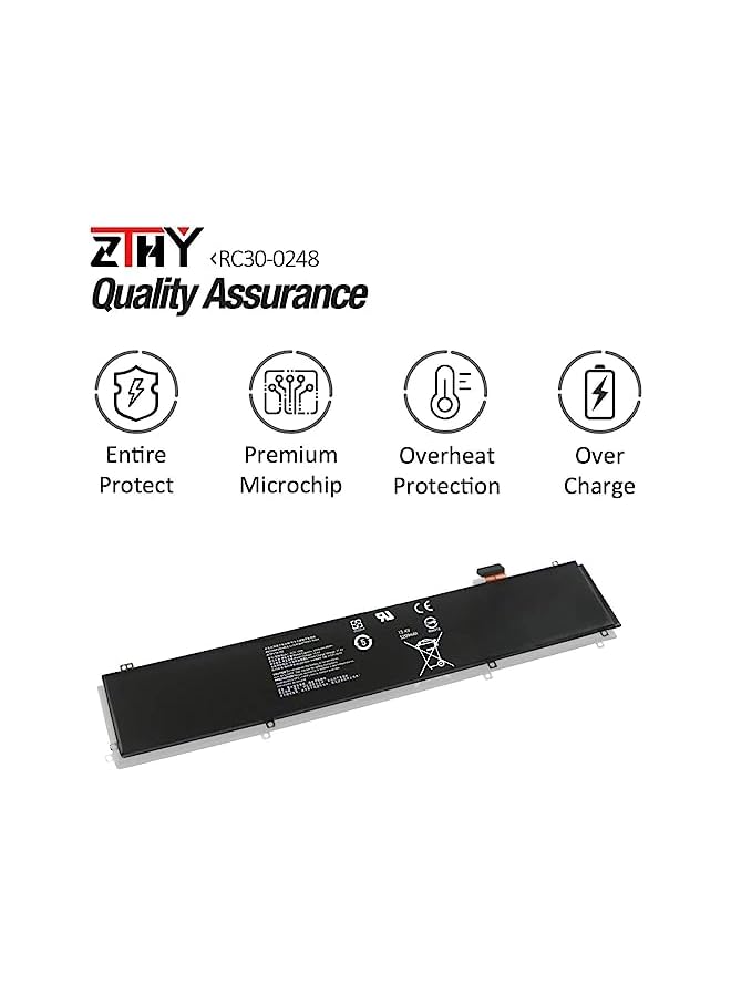 ZTHY New Rc30-0248 Laptop Battery Replacement For Blade Advanced 15 2018 2019 2020 15 Gtx 1060 Lingren 15(I7 8750H) Series Rz09-02386 4Icp4/55/162 - Image 2