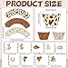 Oitnlaughter 72 PCS Western Cupcake Liners and Toppers Cowboy Cake Decoration Wild West Cupcake Wrappers Rodeo Cake Topper for Wild West Western Theme Birthday Supplies - Image 4