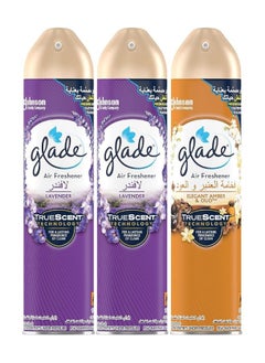Glade Air Freshener New Easier Spray Pack of 3 None 300ml  - Image 1