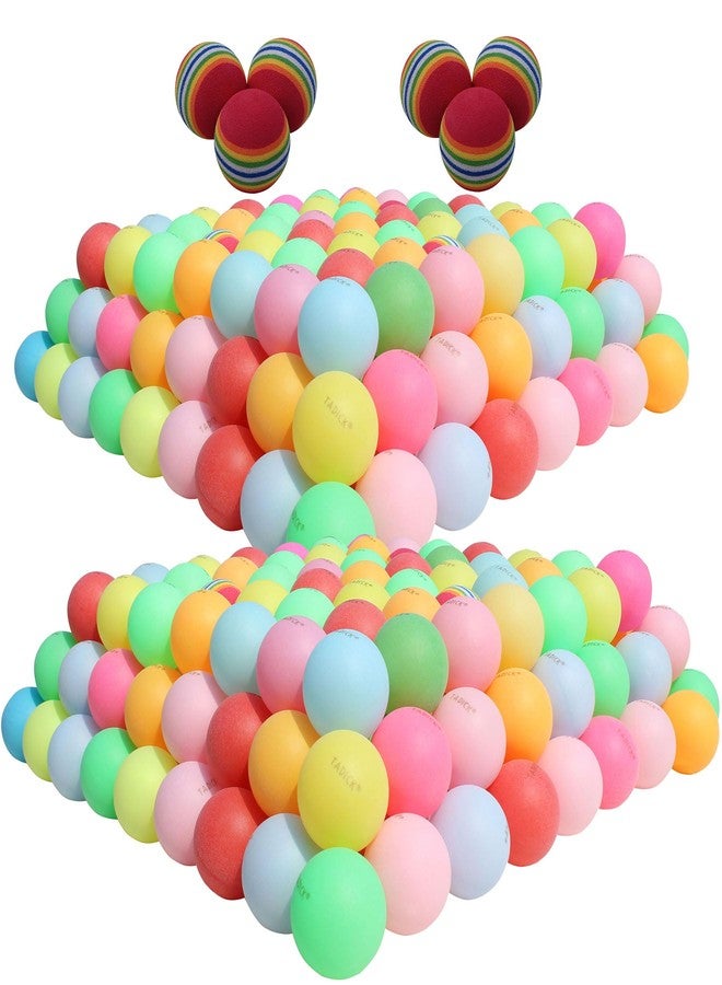 TADICK Colored Balls Bulk, 200 Pack Colorful Ping Pong Balls for Art and Crafts, Decoration,DIY Projects - Image 1