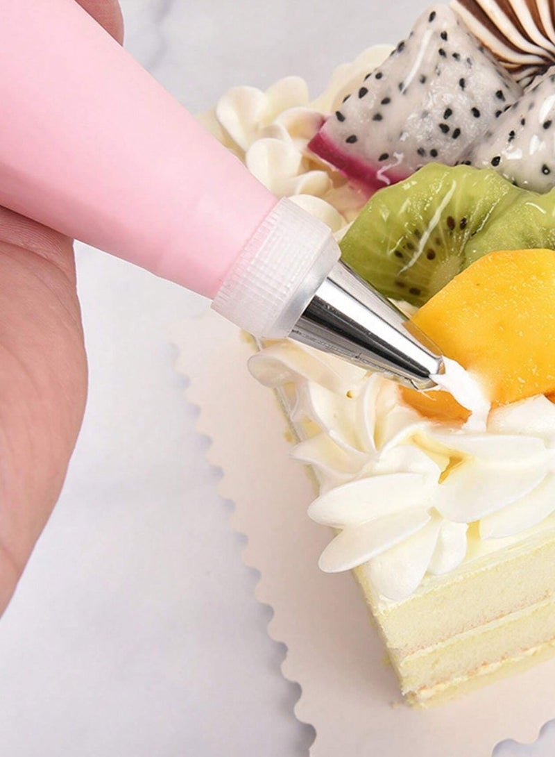 sokany 21PCS Set Cake Decorating Tools Set, Pink Baking Tools Set for Cake Mold - Image 3